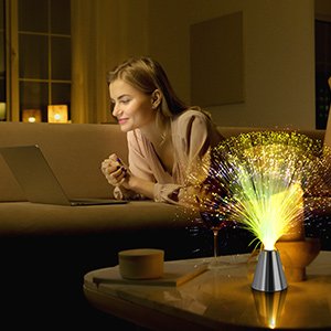 DIVUE-Beautiful-Romantic-LED-Fiber-Optic-Nightlight-Lamp-Color-Changing-USB-Opti