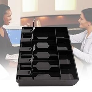 Divinext-Cash-Tray-Plastic-9-compartment-Black-CB-001