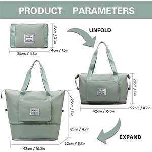 Eranqo-Foldable-Nylon-Duffle-Bag-For-TravellingWaterproof-And-Large-Travel-Bag-F