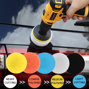 Fidrox-Premium-Car-Foam-Drill-3-Inch-Buffing-and-11-Polishing-Pads-Kit-Compound-