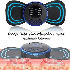 FootMassagerPainReliefWirelessElectricEMSMassageMachineRechargeablePortableFoldi