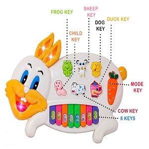 FunBlast-Musical-Rabbit-Piano-for-kids-with-Flashing-Lights-15-Keys-and-3-Modes-