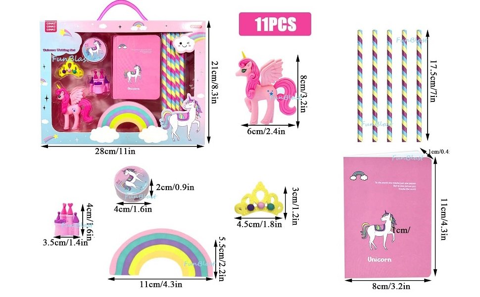 FunBlast-Unicorn-Stationery-Set-for-Girls-Boys-Kawaii-Stationery-for-Girls-Stati