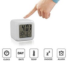 Inditradition-Plastic-Abstract-Alarm-Clock-with-7-Colour-Changing-Digital-Displa