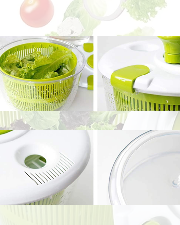 KRESHU-5L-Fruits-Vegetable-Salad-Spinner-Washer-Dryer-with-Bowl-for-Cleaning-and