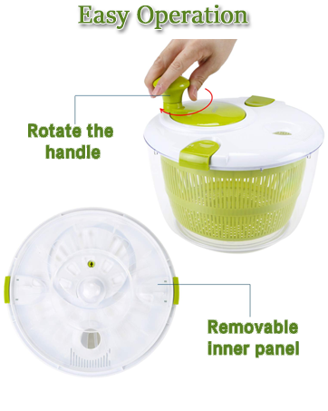 KRESHU-5L-Fruits-Vegetable-Salad-Spinner-Washer-Dryer-with-Bowl-for-Cleaning-and