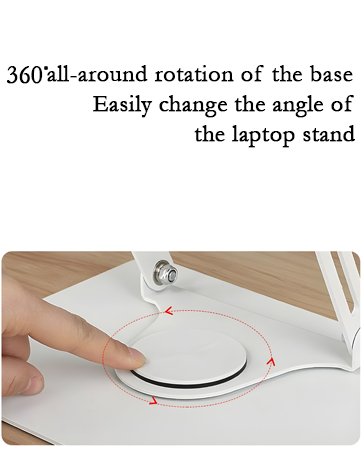 KRESHU-Aluminium-Tabletop-Laptop-Stand-with-Double-Fan-360-Degree-Rotating-Adjus