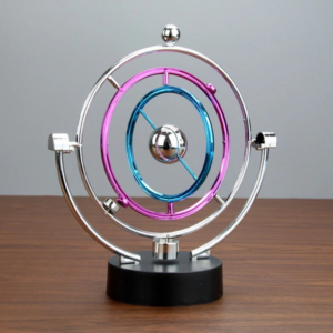 KRESHU-Gadget-Kinetic-Perpetual-Motion-Earth-Orbital-Rotating-Desk-Physics-Mecha