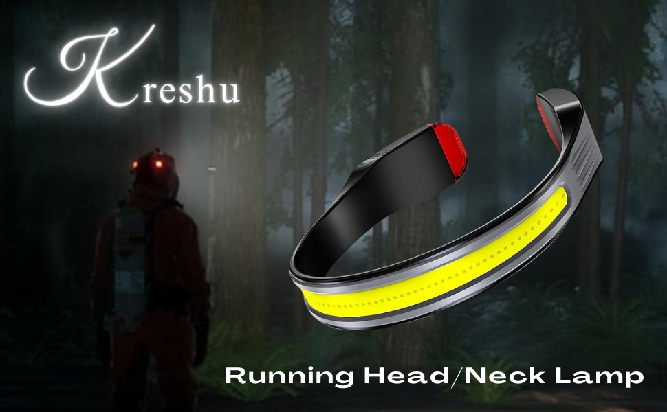 KRESHU-Portable-LED-Running-Headlight-Waterproof-Super-Bright-Mini-COB-Headlamp-