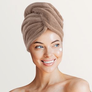 KeniroSetof2HairTowelWrapAbsorbentTowelHairTowelHair-DryingBathrobeHairWarpTowel