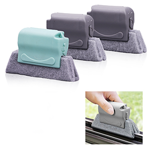 MAPPERZWindowGrooveFrameCleaningBrushDoorTrackCleaningBrushesDustCleanerToolforC