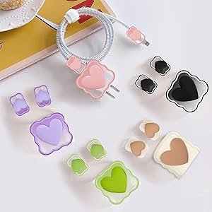 Meyaar-Wave-Shaped-Cable-Protector-Series-with-3D-Cute-Pattern-for-iPhone-Charge