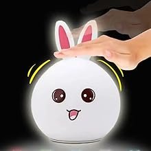 One94Store-Big-Face-Rabbit-Silicone-Night-Light-Color-Changing-LED-Cute-Lamp-wit