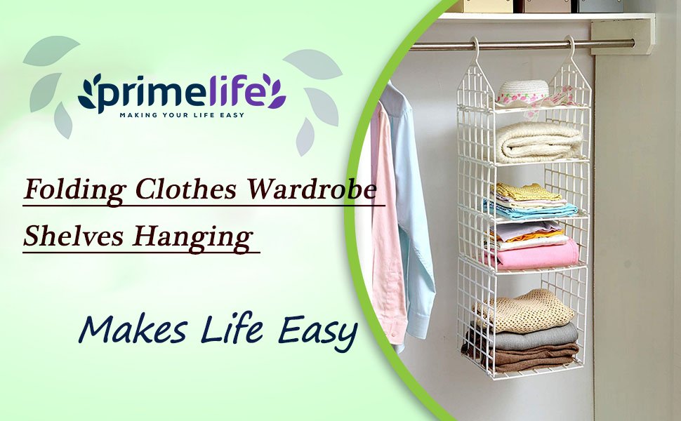 Primelife-5-Layer-Folding-Clothes-Storage-RacksMaximize-a-Closets-SpaceCloth-Sto