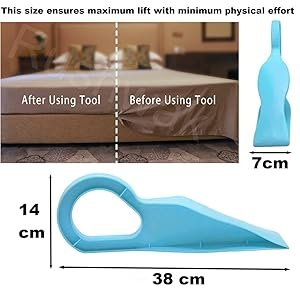 Rushwak-Plastic-Pack-of-2-Mattress-Lifter-Tool-2-in-1-Bedsheet-Tucker-ToolStand-