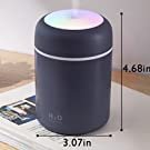 SELLER-ZONE-Humidifiers-With-Colorful-Light-For-Room-Bedroom-Office-Car-Gray-300