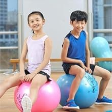 SEVIAJumpingKidsBallRubberHopBallKangarooBouncer65cmHoppityHopJumpingBallwithHan