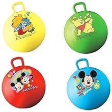 SEVIAJumpingKidsBallRubberHopBallKangarooBouncer65cmHoppityHopJumpingBallwithHan