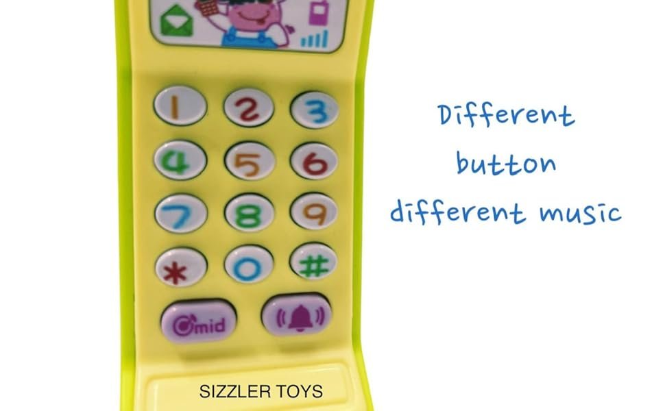 SIZZLER-TOYS-Presents-Musical-Funny-Mobile-Phone-Toy-Multifunctional-Sound-Assor