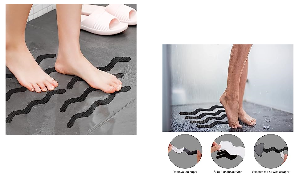 SNNP-24-Pcs-Non-Slip-Bathtub-Stickers-Anti-Slip-Shower-Strips-Treads-Safety-Bath