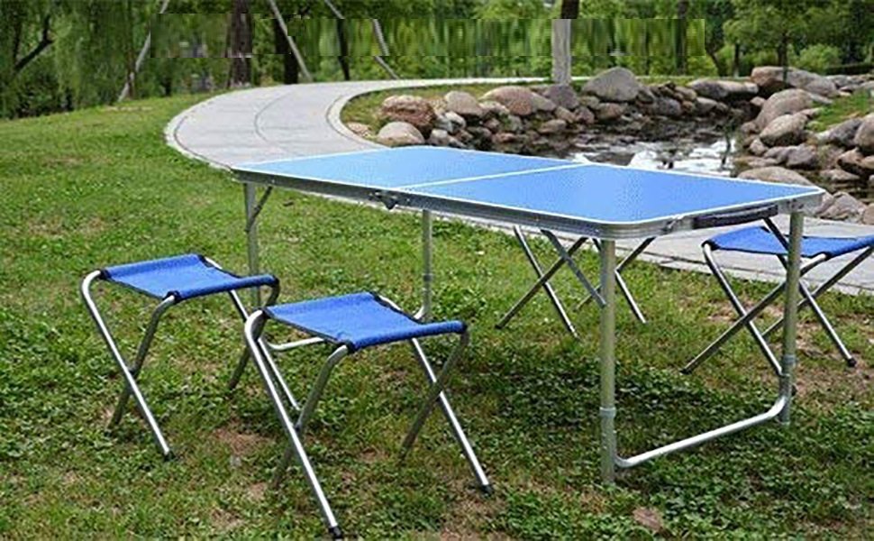 SwadhinDintaMallLightweightFoldableLaptopforCampingStoolsFishingChairPicnicBeach