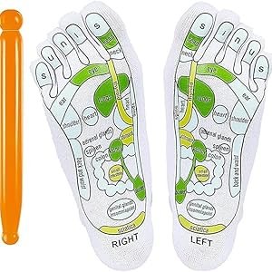 VAIDUE-Acupressure-Reflexology-Socks-For-Women-And-Men-Foot-Massage-Sock-Relieve