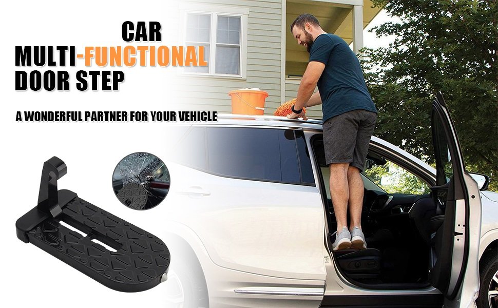 VIHM-Rubber-Car-Door-Step-For-Car-Roof-AccessRooftop-Roof-Rack-Folding-Ladder-Ho