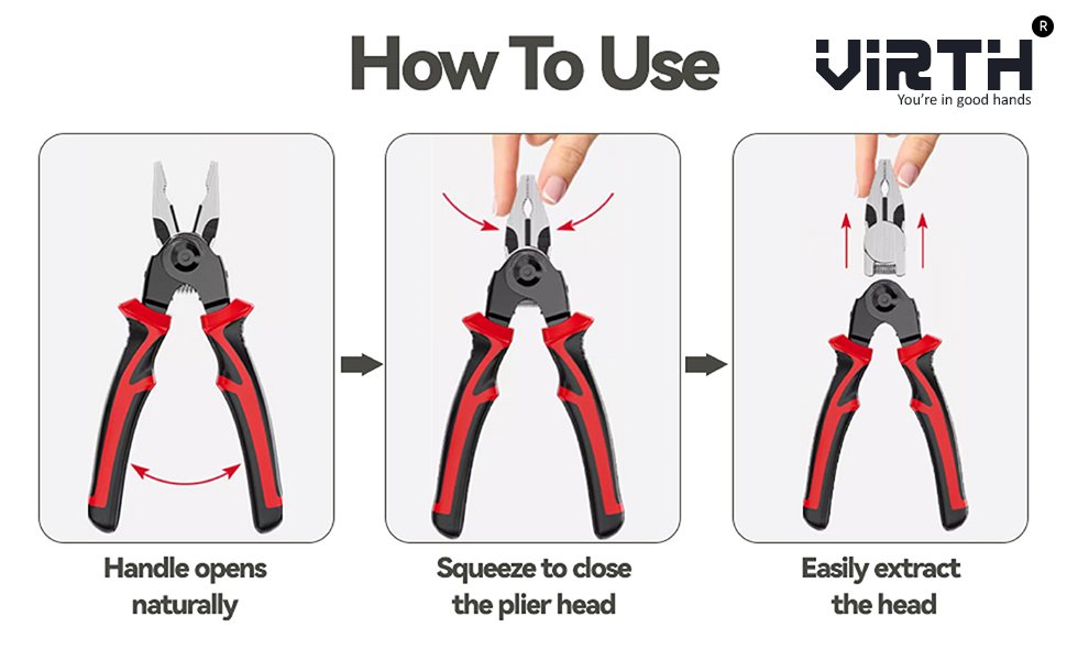 VIRTH-5-In-1-Multifunctional-Wire-Stripper-Combination-Interchangeable-Pliers-Ki