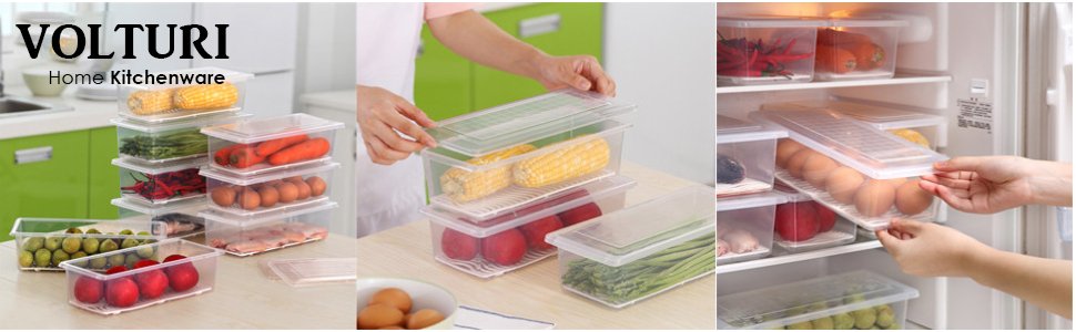 VOLTURI-Fridge-Storage-Boxes-Pack-of-6-Fridge-Organisers-with-Removable-Drain-Pl