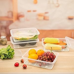 VYOOx-Fridge-Storage-Boxes-Fridge-Organizer-With-Removable-Drain-Plate-Lid-Stack