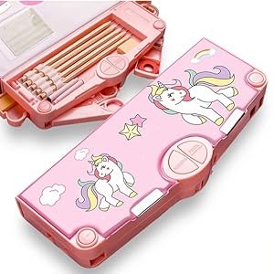 WANQLYN-Multi-Functional-Pencil-Box-for-Kids-Unicorn-Pencil-Box-for-Boys-Kids-Pe