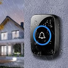 Wireless-Door-Bell-for-HomeXZLOVE-Wireless-Doorbell-Operating-at-1000ft300mIP44-