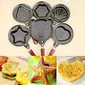 blacksparrowMiniEggFryingPanDesignerOmelettePanStainlessSteelBreakfastPancakeMak