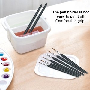 deziine-Nylon-6Pcs-Paint-Brushes-Set-For-Fine-Detailing-Round-Pointed-TipTip-000