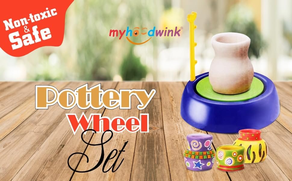 myhoodwink-Toys-Pottery-Wheel-with-Clay-and-Painting-Set-Battery-Operated-Best-P